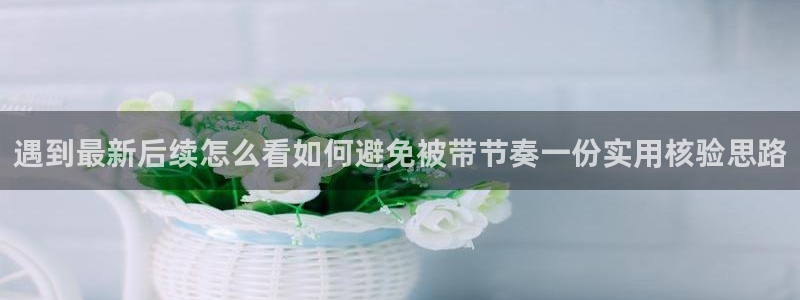吃瓜黑料大全:遇到最新后续怎么看如何避免被带节奏一份实用核验思路